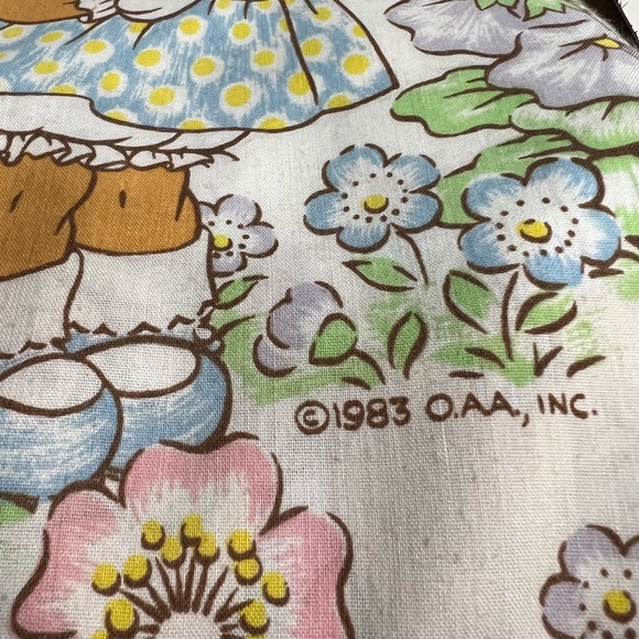 Vintage Cabbage Patch Kids Flat Sheet - Picture 3 of 3